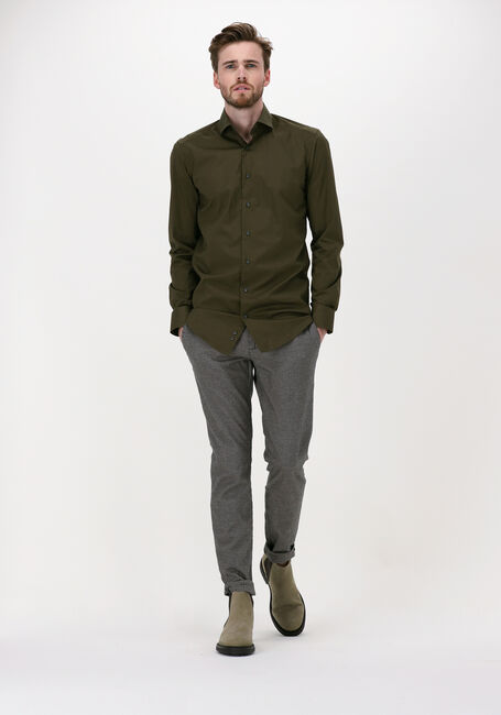 Groene PORTO MILANO Klassiek overhemd MILANO - large