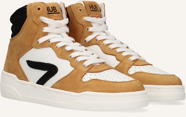 Gele HUB Hoge sneakers COURT-Z HIGH Gele HUB Hoge sneakers COURT-Z HIGH - large