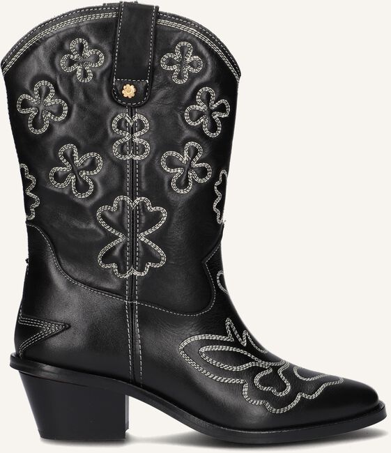 Zwarte FABIENNE CHAPOT Cowboylaarzen JOLLY MID HIGH EMBROIDERY BOOT Zwarte FABIENNE CHAPOT Cowboylaarzen JOLLY MID HIGH EMBROIDERY BOOT - large