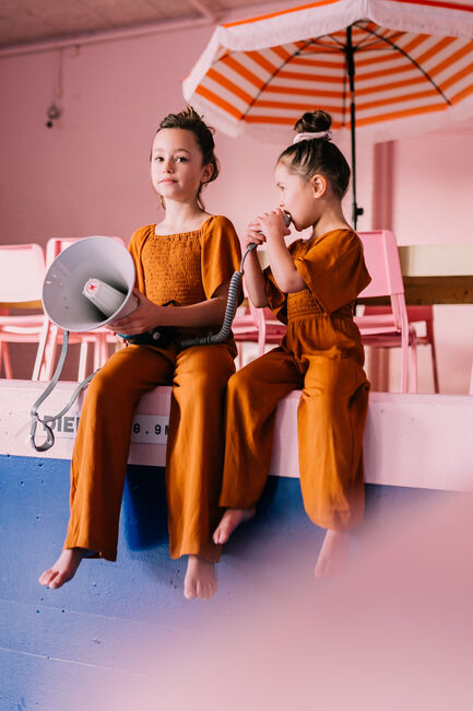 Bruine JACKY SUE Jumpsuit LUNA JUMPSUIT - large