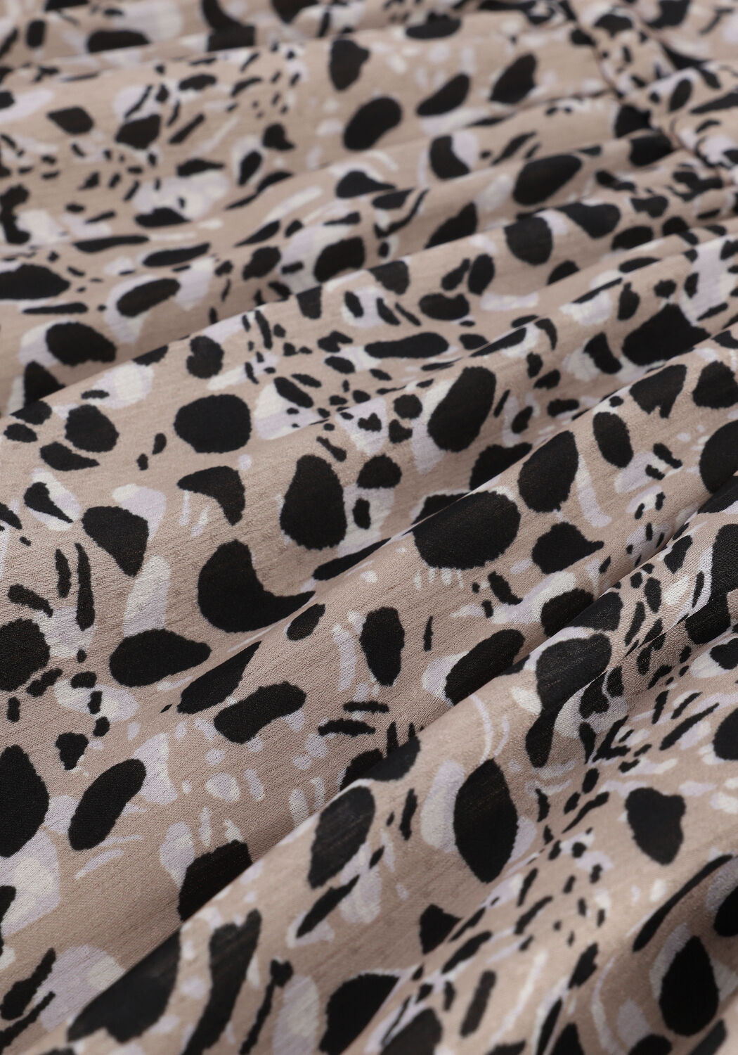 Beige CATWALK JUNKIE Mini jurk DR CLOUDY SPOTS - large