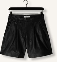 Zwarte CO'COUTURE Korte broek PHOEBECC LEATHER PLEAT SHORTS Zwarte CO'COUTURE Korte broek PHOEBECC LEATHER PLEAT SHORTS - medium