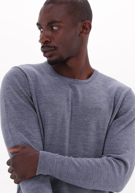 Grijze CALVIN KLEIN Sweater SUPERIOR WOOL CREW NECK SWEATER - large