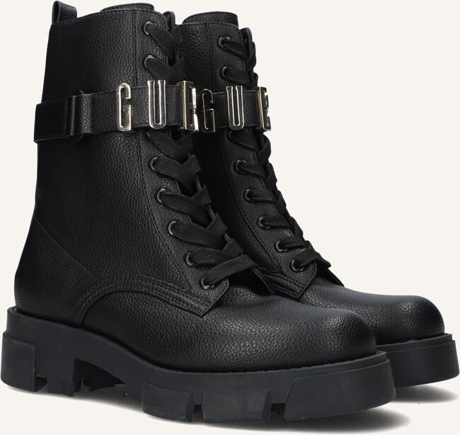 Zwarte GUESS Veterboots MADOX Zwarte GUESS Veterboots MADOX - large