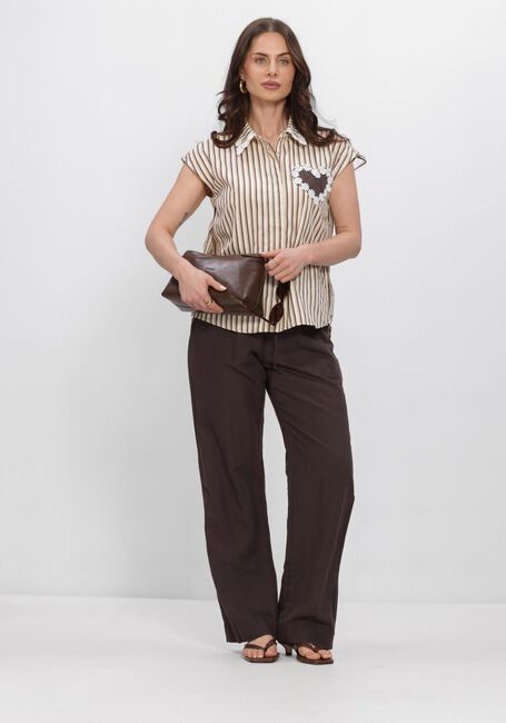 Bruine YDENCE Blouses BLOUSE EMI - large
