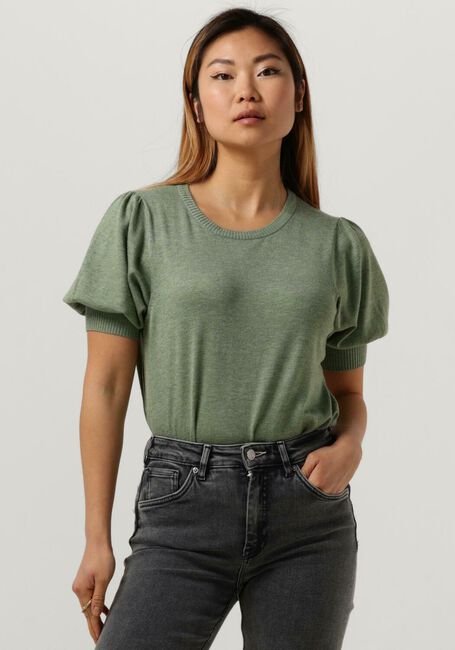 Groene MINUS Top LIVA KNIT TEE - large