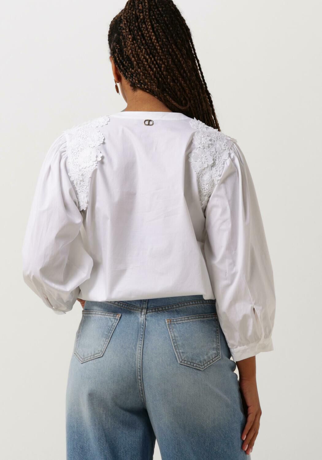 TWINSET MILANO Dames Blouses Woven Blouse Wit