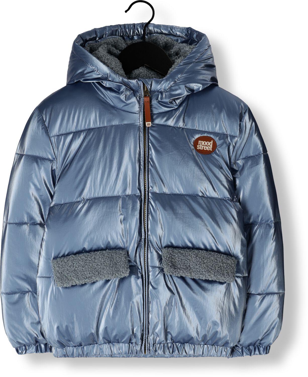 MOODSTREET Meisjes Jassen Winterjacket Julie Lichtblauw