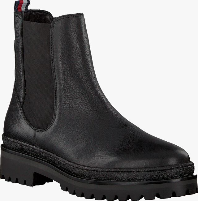 Zwarte TOMMY HILFIGER Chelsea boots RUGGED CLASSIC CHELSEA - large
