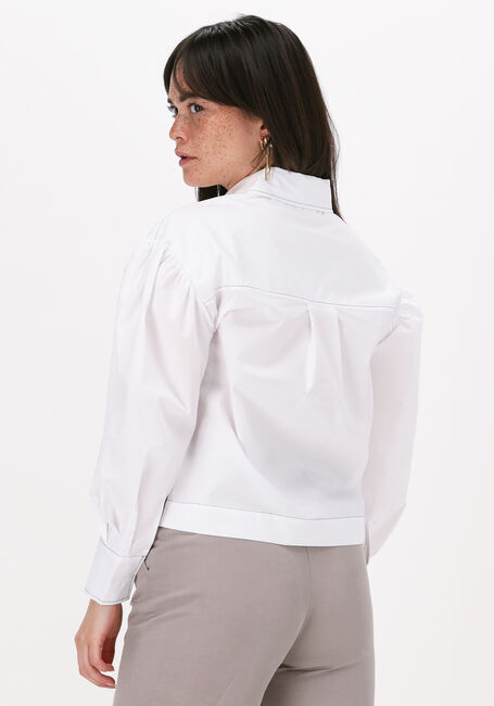Witte SECOND FEMALE Blouses LARK CROPPED SHIRT - large