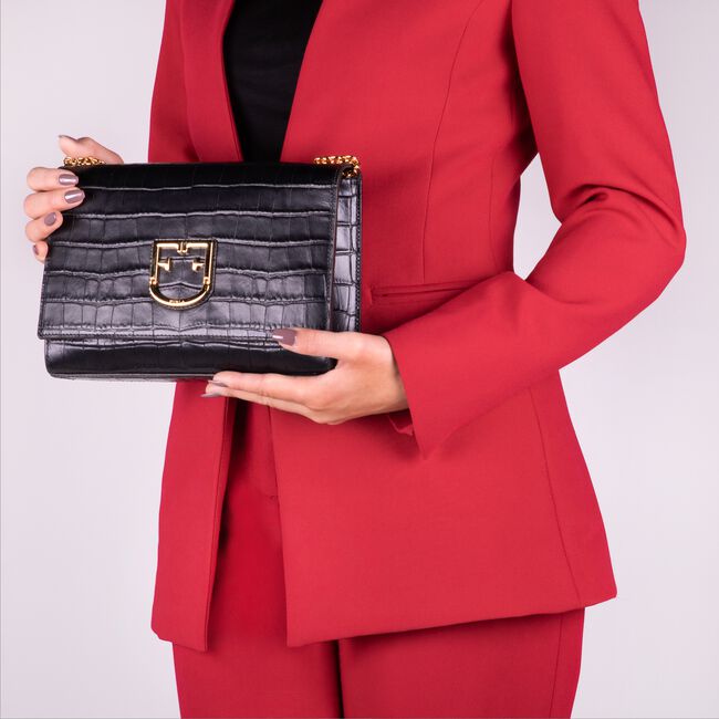 Zwarte FURLA Schoudertas FURLA VIVA S POCHETTE Zwarte FURLA Schoudertas FURLA VIVA S POCHETTE - large