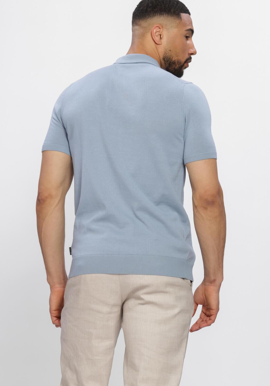 Blauwe SAINT STEVE Polo CHRIS - large