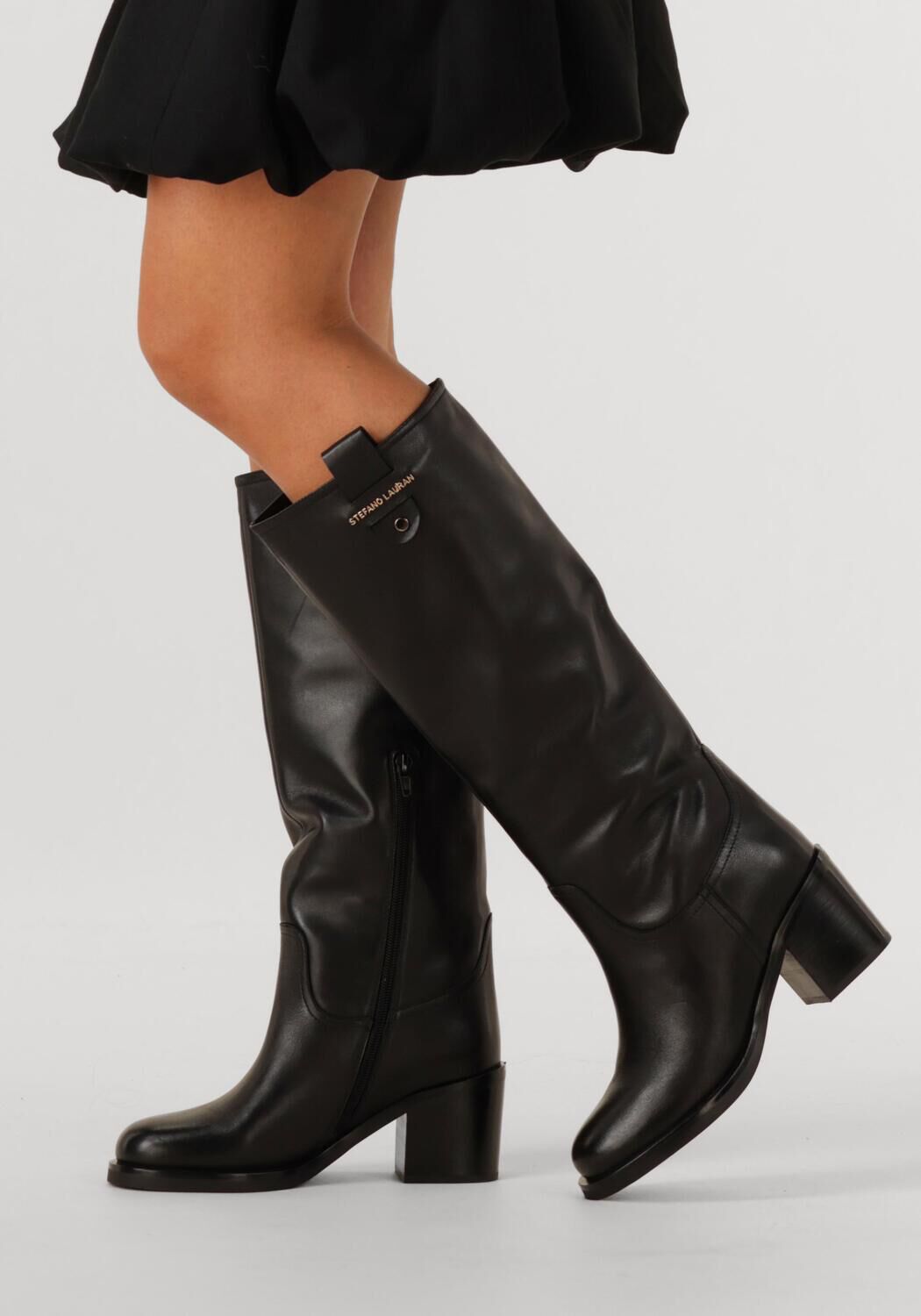 Zwarte STEFANO LAURAN Hoge laarzen GR2107 - large