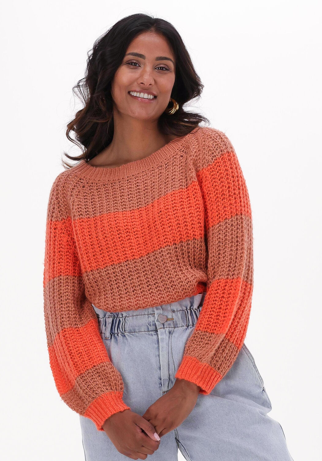 Camel YDENCE Trui KNITTED SWEATER FRANKIE - large