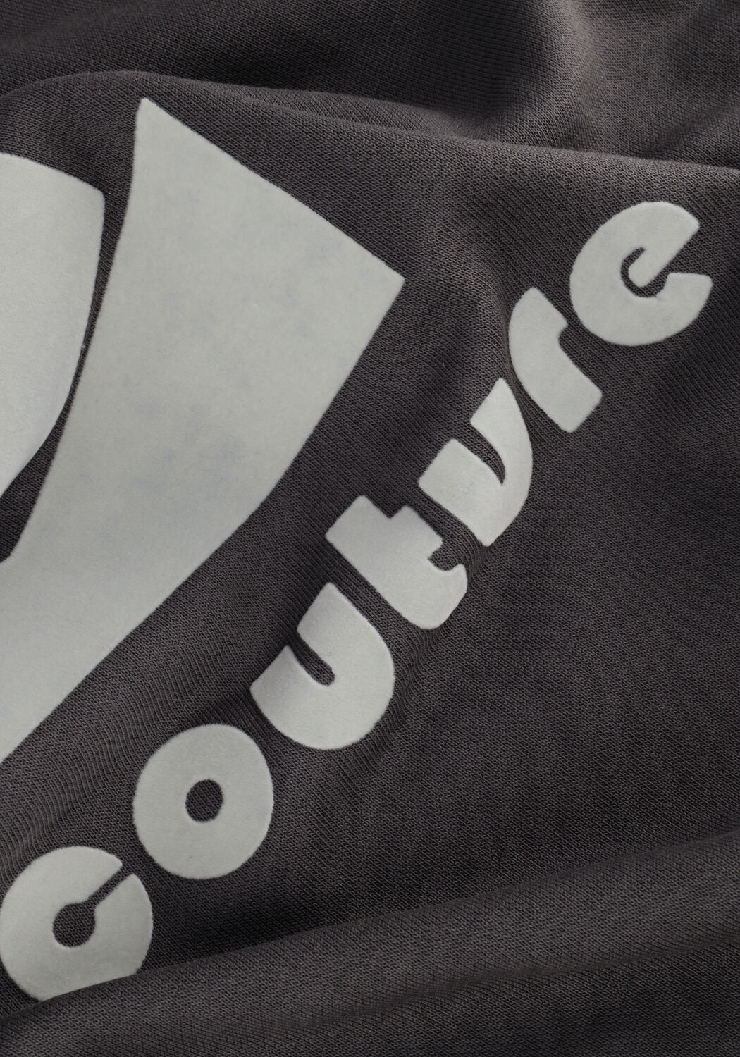 Donkergrijze CO'COUTURE Trui NEW COCO FLOC SWEAT - large