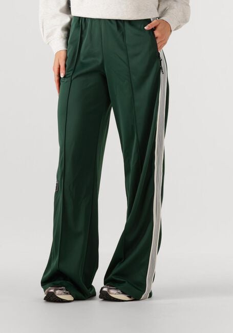 Donkergroene HAUTE L'AMITIÉ Wijde broek BAGGY TRACK TALL PANTS - large