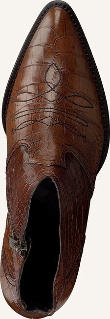 Cognac PAUL GREEN Enkellaarsjes 9666 Cognac PAUL GREEN Enkellaarsjes 9666 - large