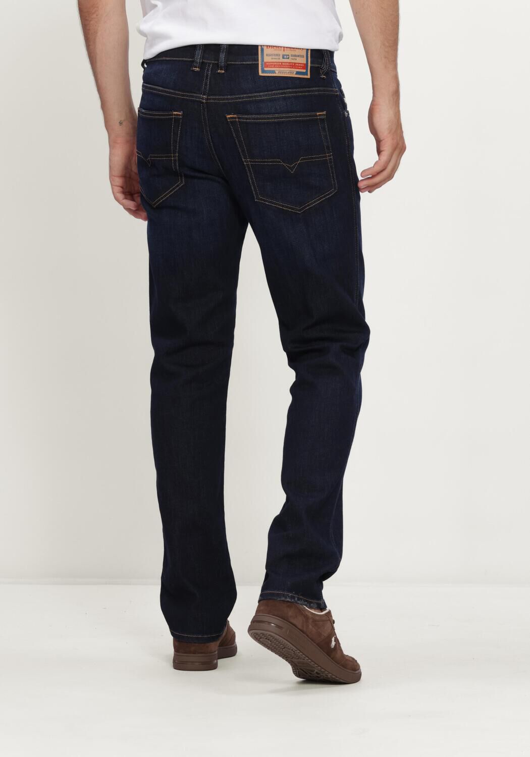 Donkerblauwe DIESEL Straight leg jeans 1993 D-VYL - large