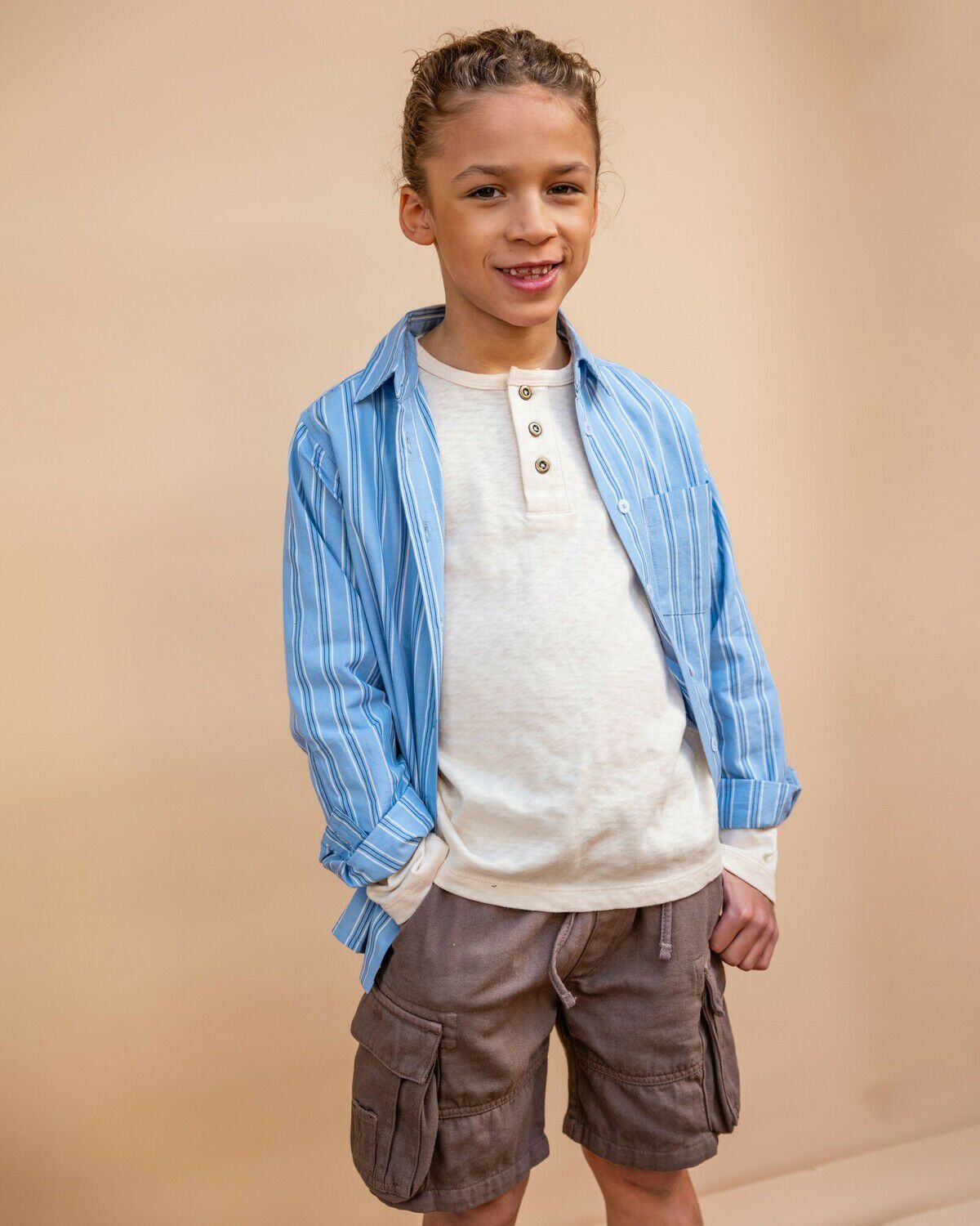 Bruine STREET CALLED MADISON Korte broek GROVELAND - large