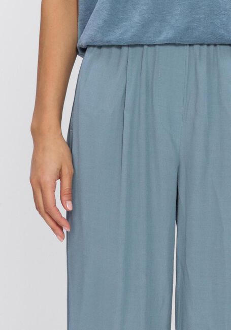 Blauwe BY-BAR Wijde broek BENJI VISCOSE PANTS - large