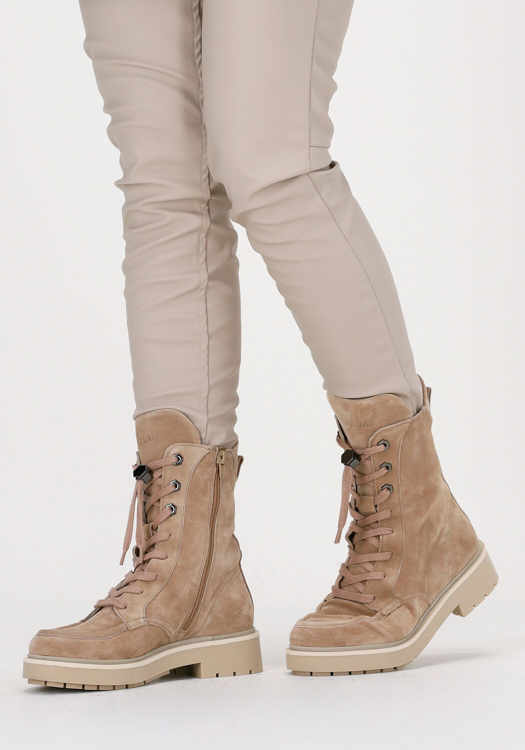 Camel VIA VAI Veterboots ALEXIS MEGAN - large