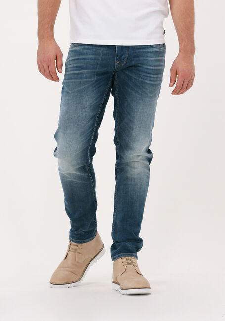 Donkerblauwe PME LEGEND Slim fit jeans XV DENIM BLUE GREEN DENIM | Omoda