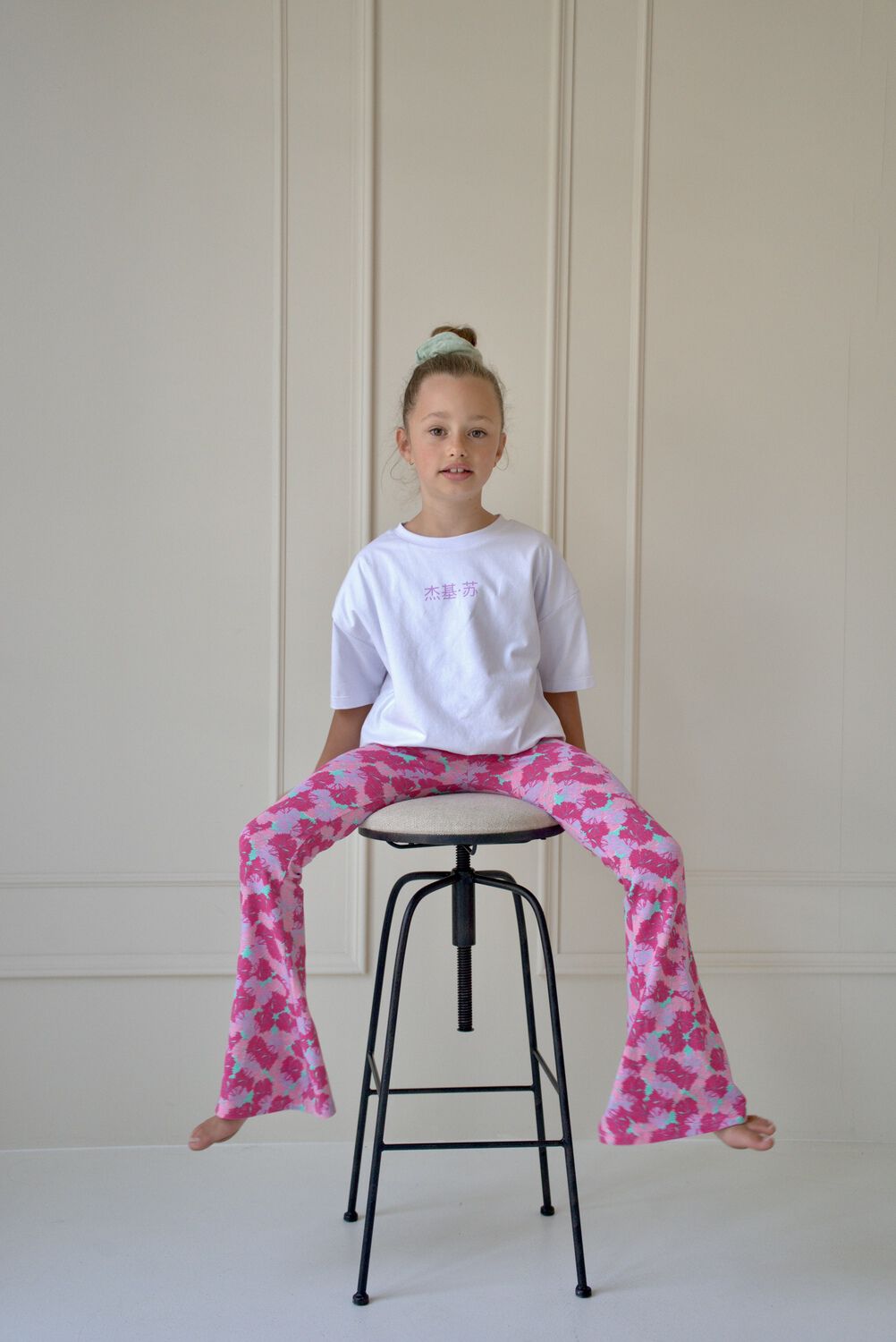 Roze JACKY SUE Lange broeken JACKY PANTS - large