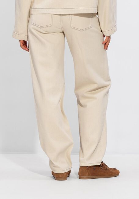 Gebroken wit ANOTHER LABEL Broeken ALNAYOMI NATURAL DENIM PANTS - large