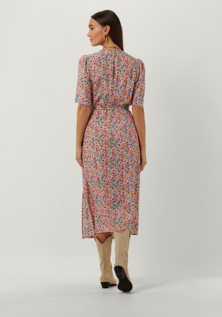 Oranje CATWALK JUNKIE Midi jurk DR ORANGE BLOSSOM WRAP - large