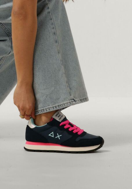 Blauwe SUN68 Lage sneakers ALLY SOLID NYLON - large