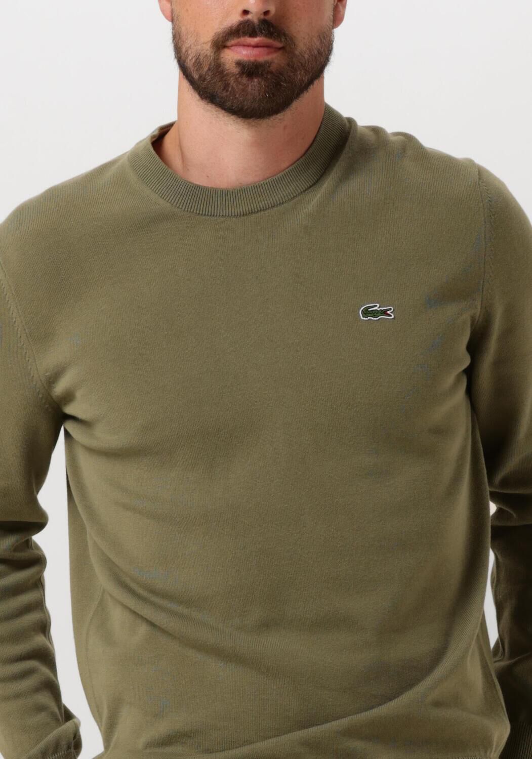LACOSTE Heren Truien & Vesten 1ha1 Men Sweater Groen