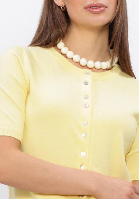 Gele MOVES Vest POLLANA CARDIGAN 4635 - large