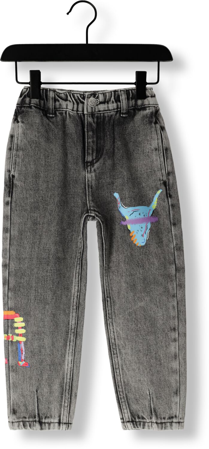 ALIX MINI Meisjes Jeans Woven Bull Denim Pants Grijs