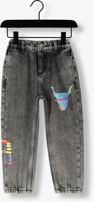Grijze ALIX MINI Straight leg jeans WOVEN BULL DENIM PANTS - large