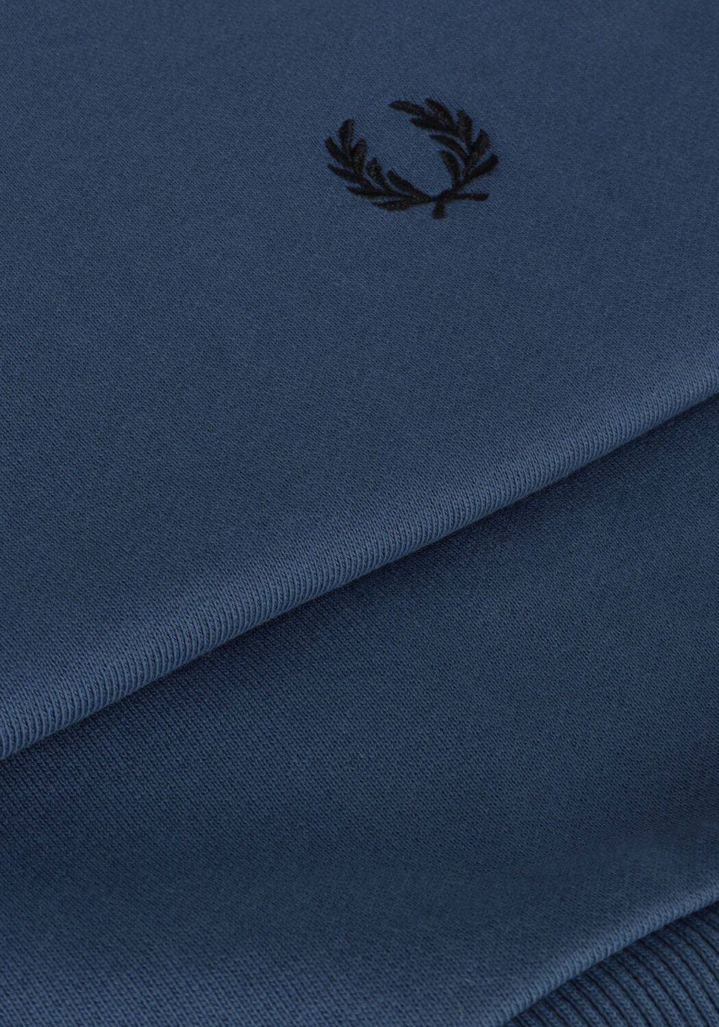 Blauwe FRED PERRY Trui CREW NECK SWEATSHIRT - large