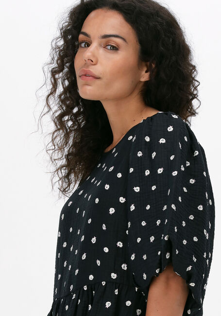 Blauwe MSCH COPENHAGEN Mini jurk SIGRIDA SS DRESS AOP - large