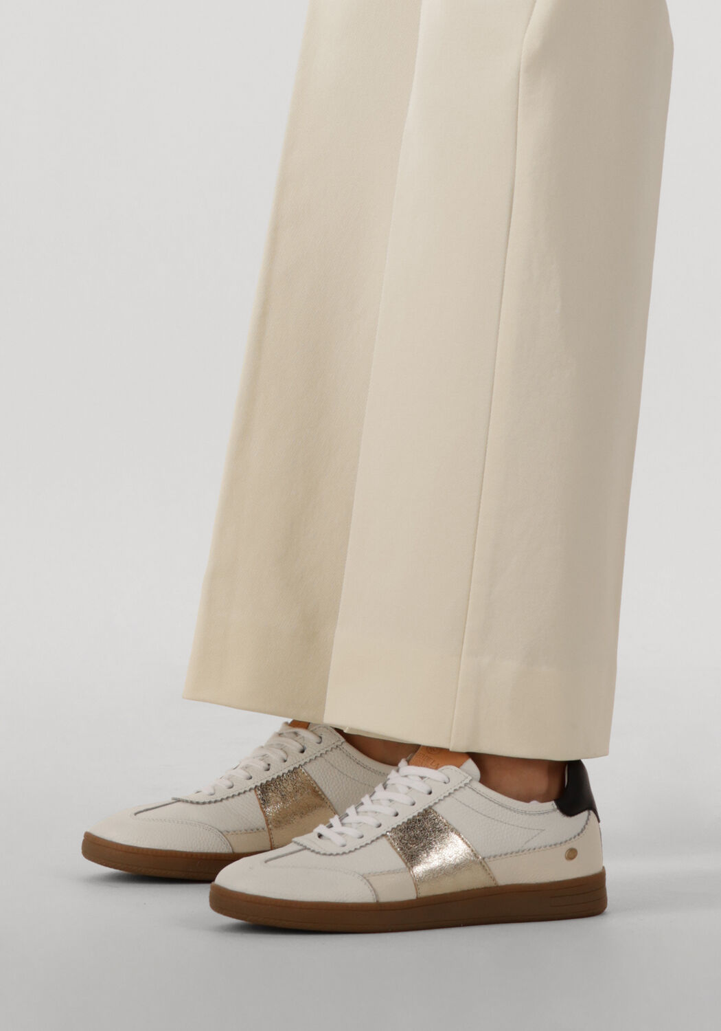 Gouden FRED DE LA BRETONIERE Lage sneakers ZAZZA ELLA - large