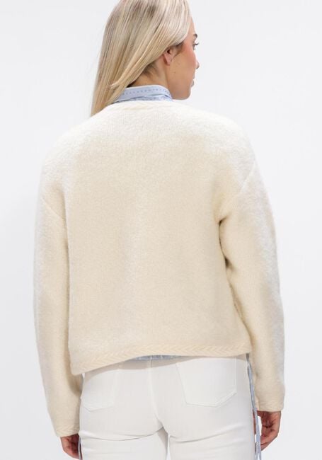 Creme DANTE6 Vest BETH BOUCLE CARDIGAN - large