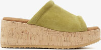 Groene VIA VAI Slippers SISSEL RYDE - medium