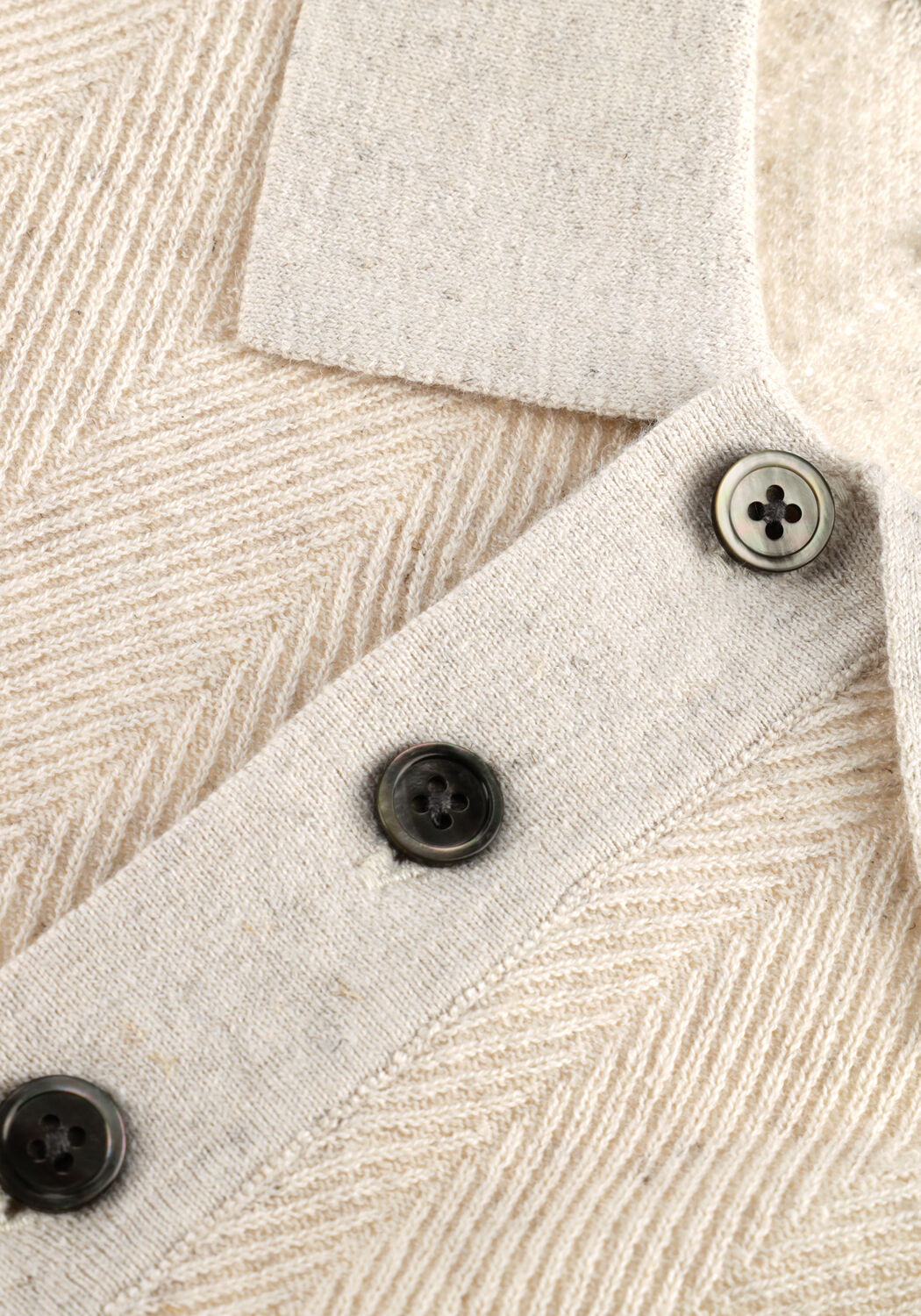 Beige PROFUOMO Polo POLO SS COTTON LINEN - large