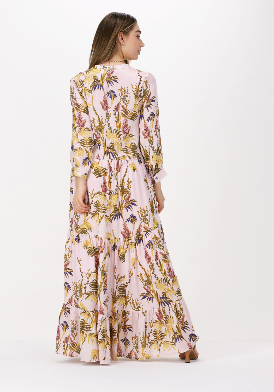 roze lollys laundry maxi jurk nee
