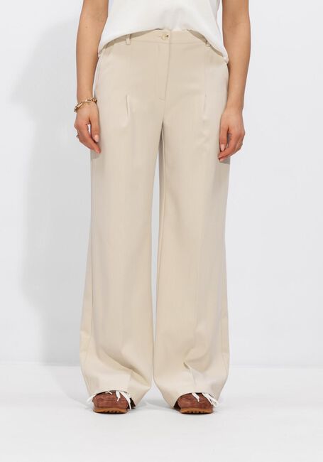 Zand ANOTHER LABEL Broeken ALMOORE PLEATED PANTS - large