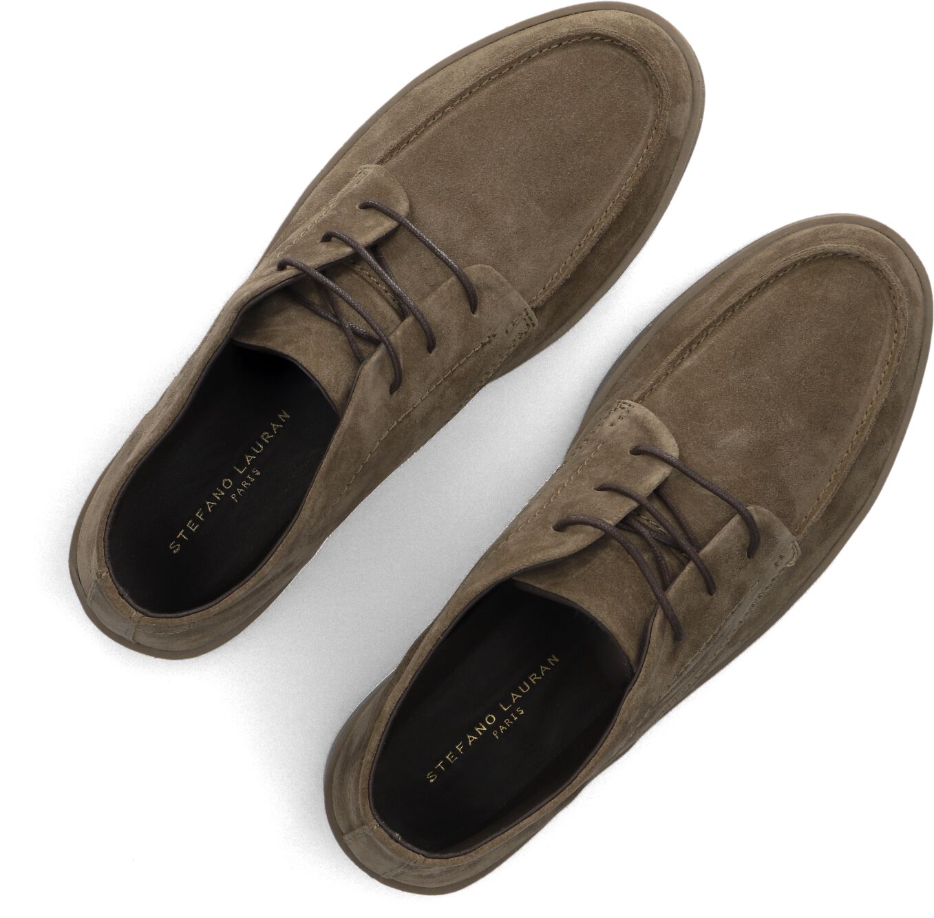 STEFANO LAURAN Bruine Veterschoenen Art-mhb010931