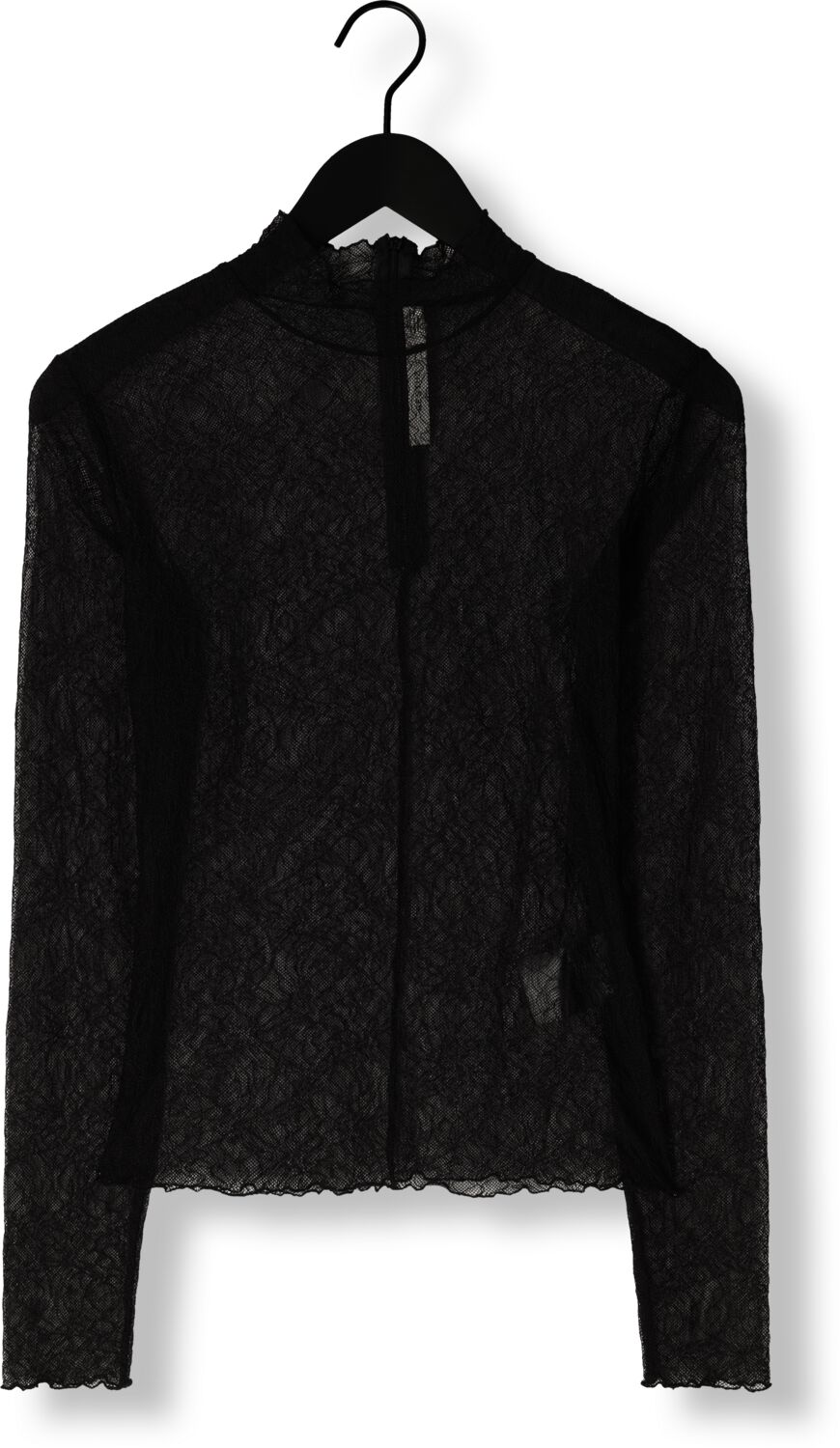 GESTUZ Dames Tops & T-shirts Laiagz Lace Blouse Zwart