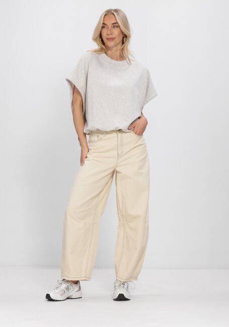 Grijze CATWALK JUNKIE Truien/vesten SHORT SLEEVE STRAP SWEATER - large