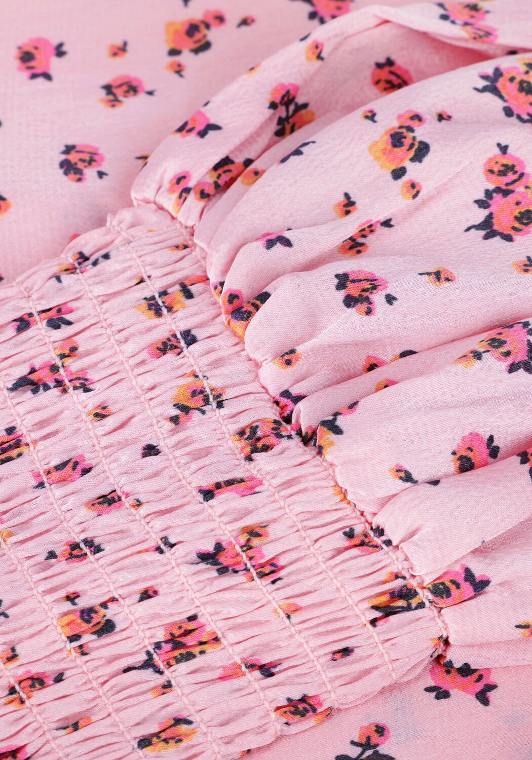 Roze NEO NOIR Midi jurk EVA PRECIOUS ROSE DRESS - large