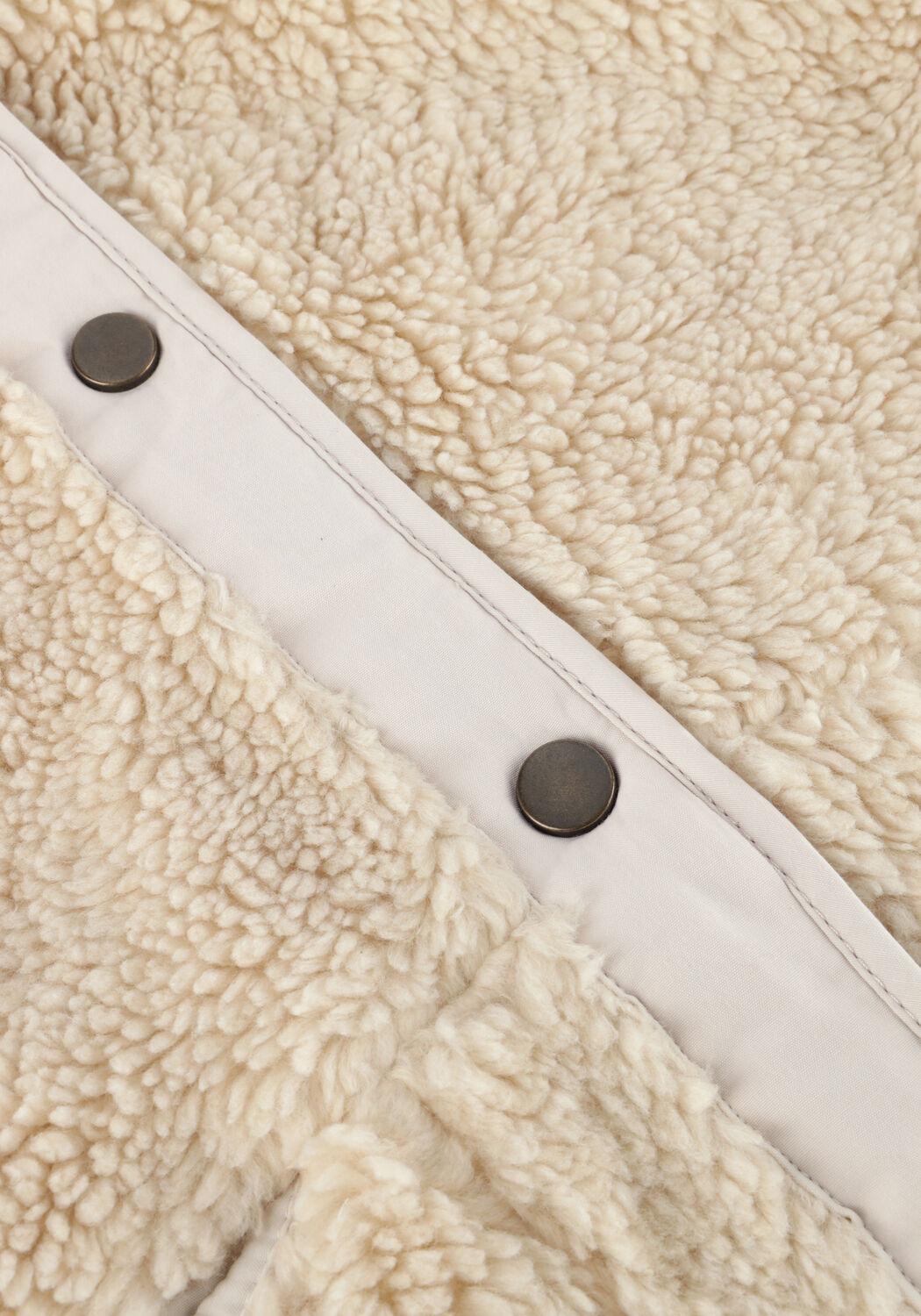 Ecru BY-BAR Bodywarmer STEVE SLEEVELESS JACKET - large