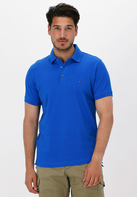 Blauwe TOMMY HILFIGER Polo 1985 SLIM POLO - large