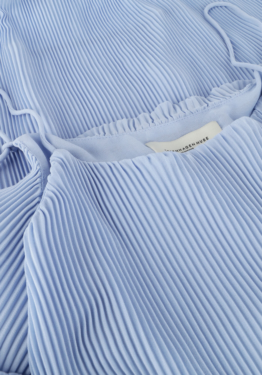 Lichtblauwe COPENHAGEN MUSE Maxi jurk KYRA DRESS - large