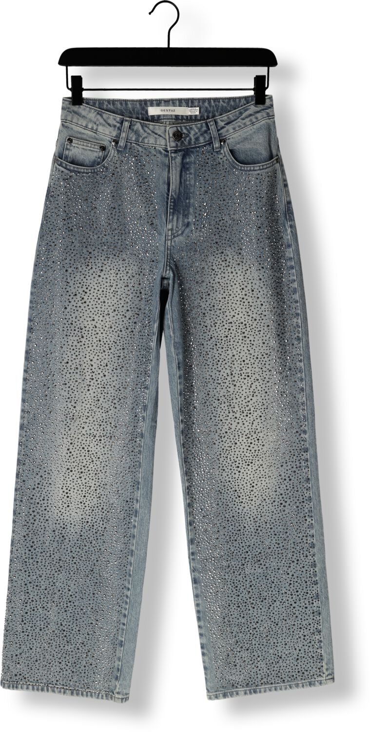 GESTUZ Dames Jeans Zorahgz Mw Jeans Blauw